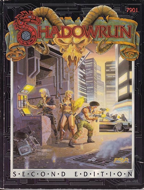 Shadowrun 2nd  - Corebook (B-Grade) (Genbrug)